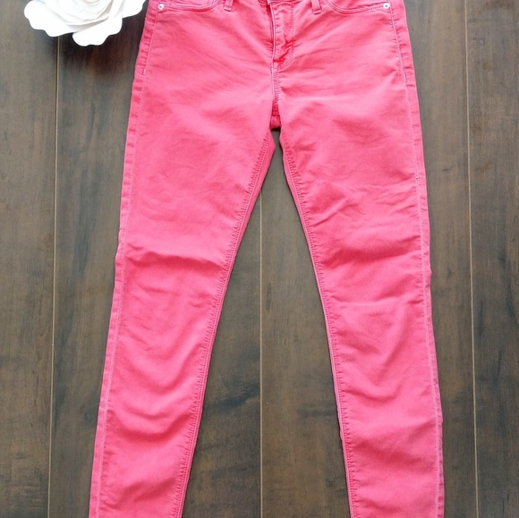 ❗SOLD❗Hudson Watermelon Skinny Jeans 🍉 - Picture 3 of 6